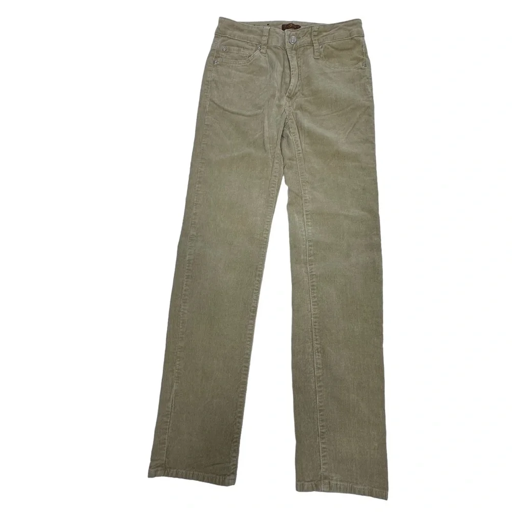 Boys 7 For All Mankind khaki Color Corduroy Pants 14